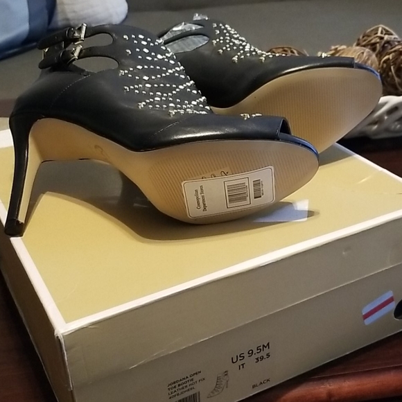 Michael Kors Jordana Open Toe Booties Size 9.5m - Picture 8 of 8